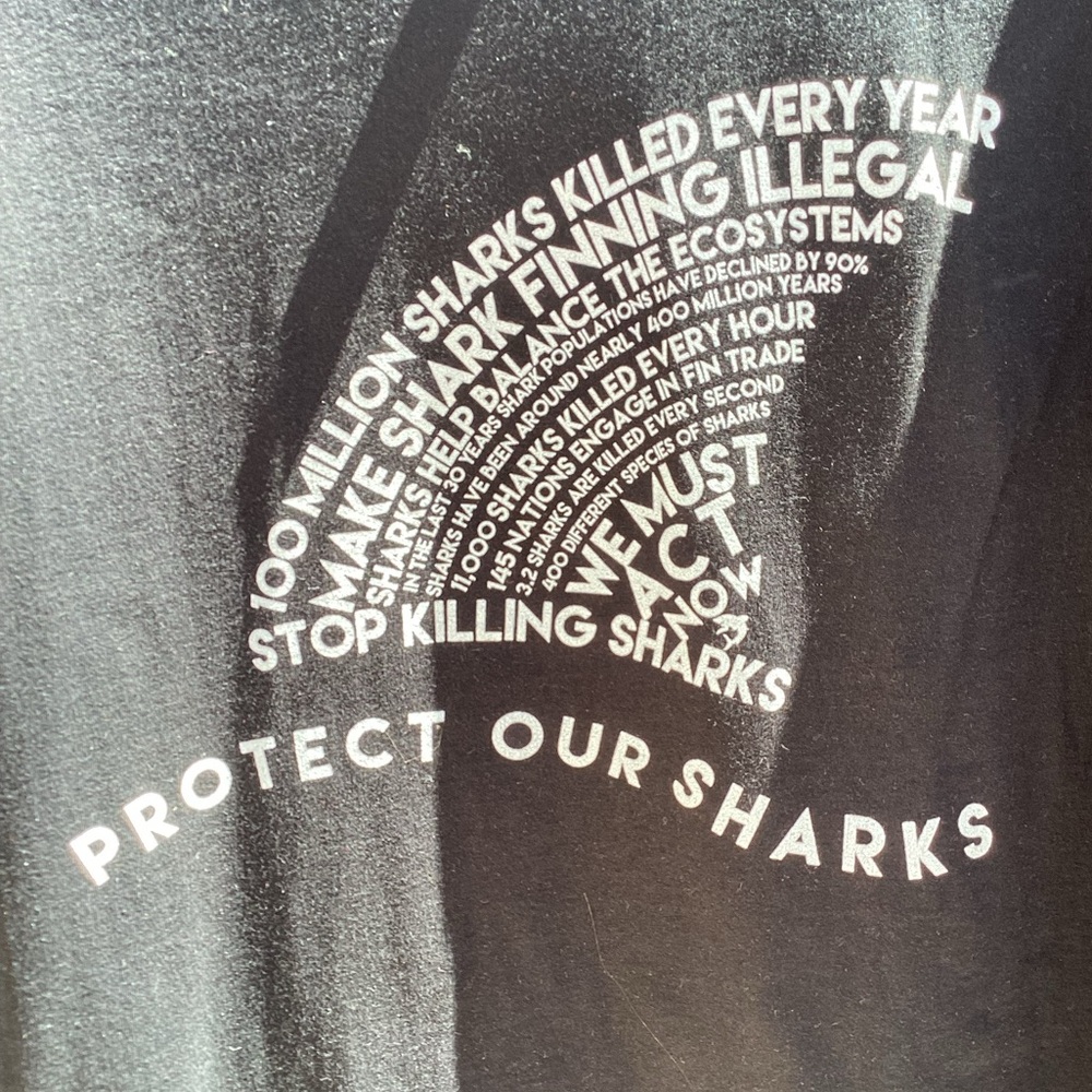 Protect Our Sharks T-shirt Size L
